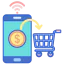 Mobile payment icône 64x64