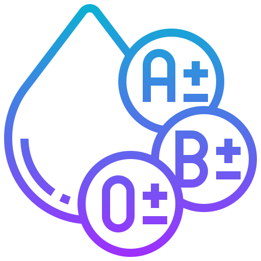 Blood type icon