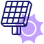 Solar panel icon 64x64