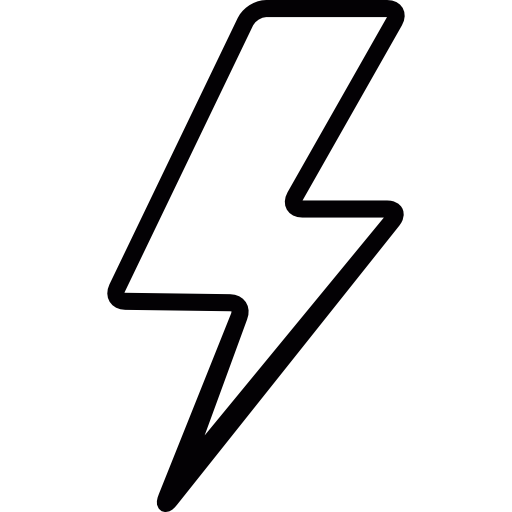 Energy Lightning Symbol