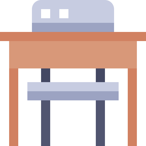 Desk chair ícone