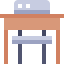 Desk chair ícone 64x64