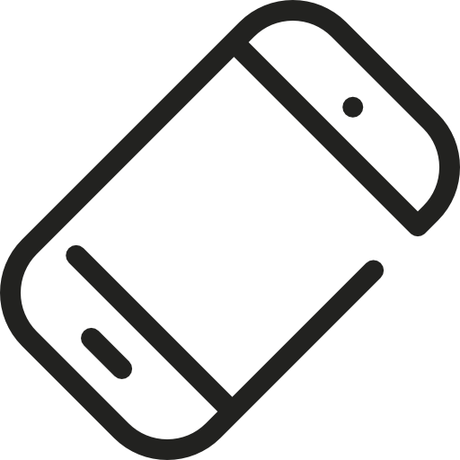 Inclined Smartphone icon