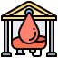 Blood bank icon 64x64