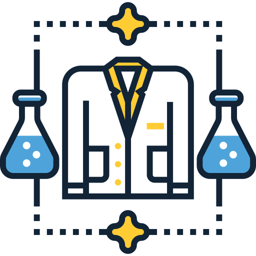 Lab coat biểu tượng