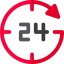 24 hours Symbol 64x64