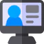 Monitor Symbol 64x64