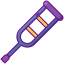 Crutches icône 64x64