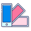 Color palette icon 64x64