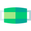 Medical mask icon 64x64