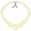 Pearl necklace icon 64x64