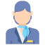 Stewardess アイコン 64x64