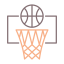 Basketball hoop icon 64x64
