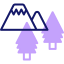 Mountains biểu tượng 64x64