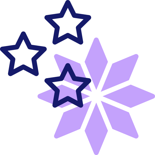 Falling star icon