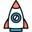 Rocket launch Symbol 64x64