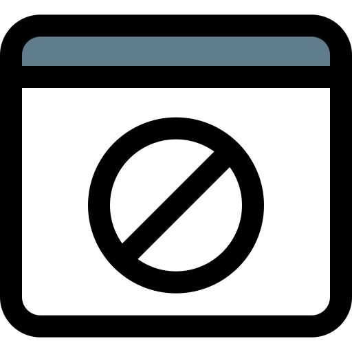 Blocked icon
