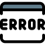 Error アイコン 64x64