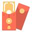 Красный конверт иконка 64x64