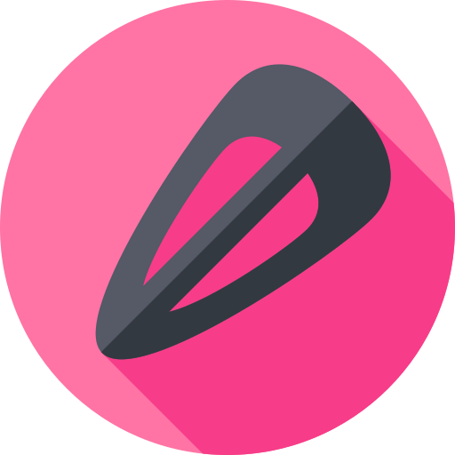 Hair clip icon