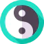 Ying yang biểu tượng 64x64