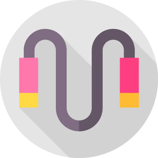 Jumping rope icon