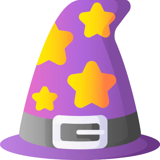Wizard hat icon