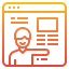 Online learning Ikona 64x64