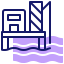 Offshore platform icône 64x64