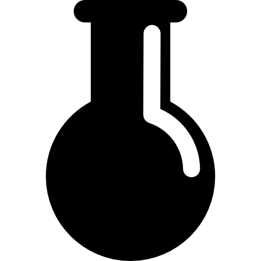 Chemistry lab instrument icon