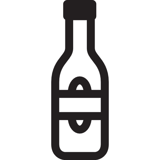 Бутылка водки иконка