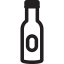 Закрытая бутылка водки иконка 64x64