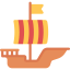 Sailing boat icon 64x64