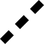 Dashed Line Symbol 64x64