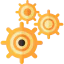 Cogwheels icon 64x64