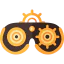 Cogwheels icon 64x64
