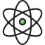 Atom Symbol 64x64