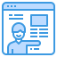 Online learning Ikona 64x64