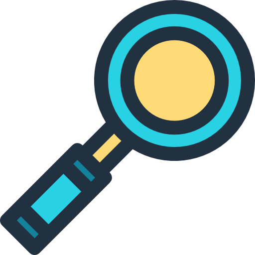 Magnifying glass icon