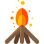 Campfire ícono 64x64