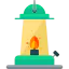 Oil lamp icon 64x64