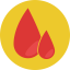 Blood sample icon 64x64