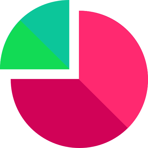 Pie chart biểu tượng