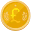 Pound sterling іконка 64x64