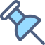 Push pin іконка 64x64