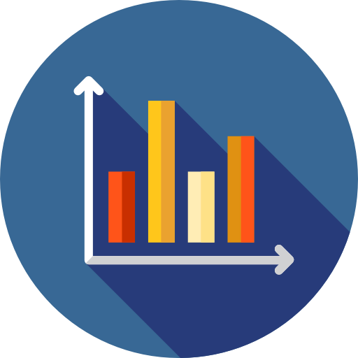 Bar chart biểu tượng