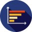 Bar chart biểu tượng 64x64