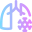 Infected lungs icon 64x64