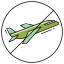 Airplane flying Symbol 64x64