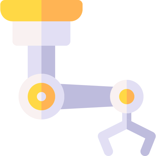 Robotic arm icône